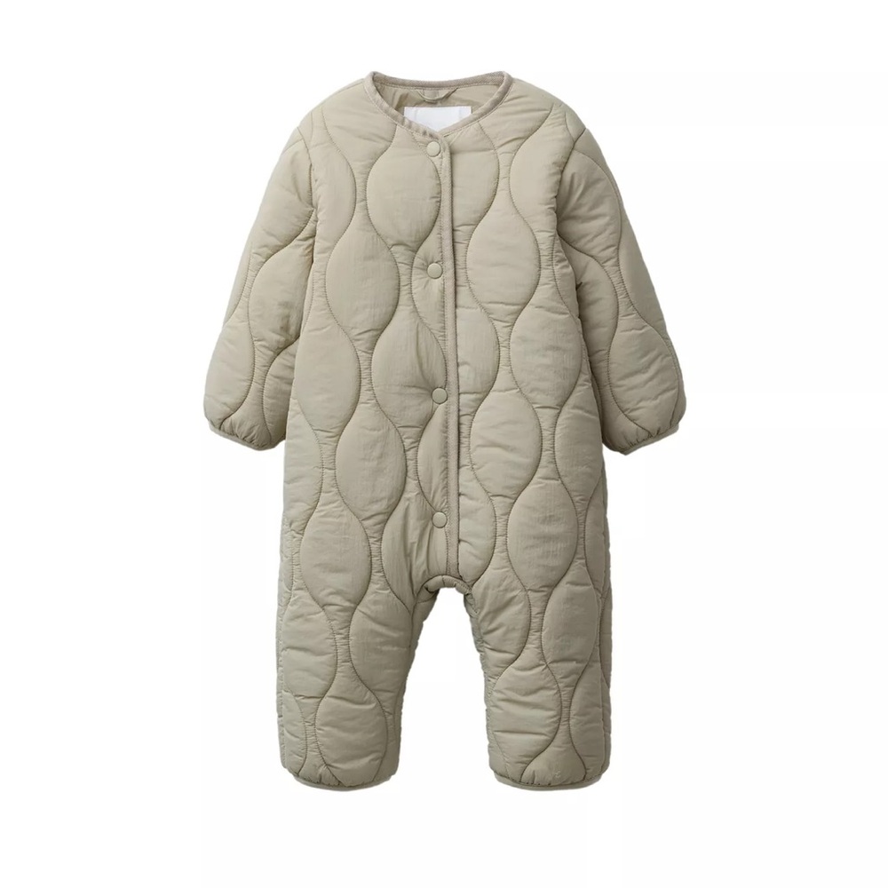 Zara padded jumpsuit 9-12M